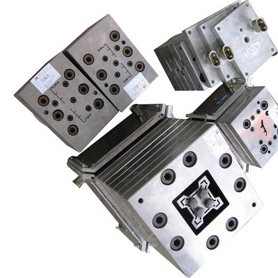 Серебряные формовые полости 1 WPC PVC трубы WPC PE PP профили экструзионные конструкции для рынка